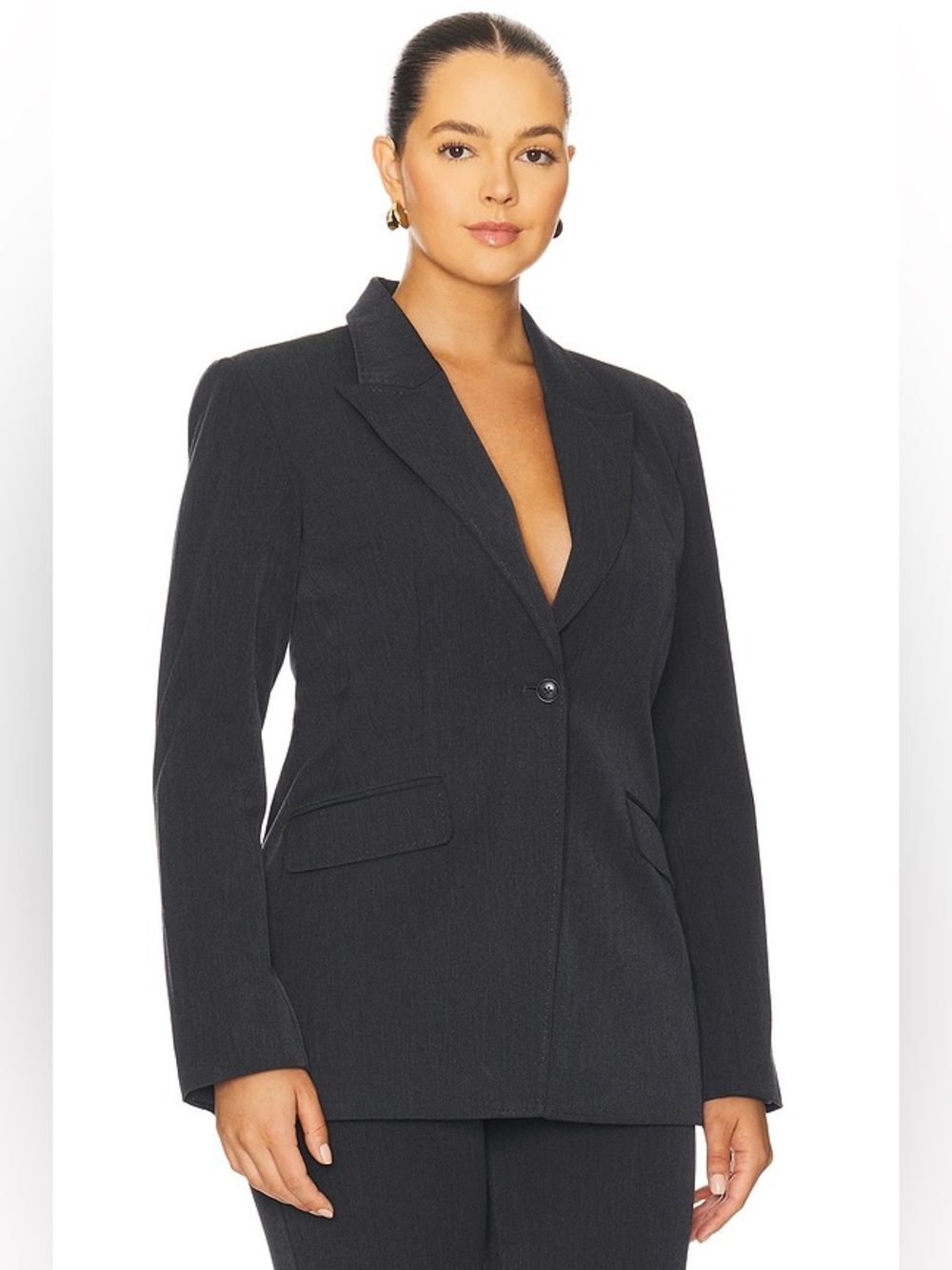 Good American Essential Suiting Sculpted Blazer
